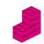 Файл:Luanti main wool:stair magenta right half.png