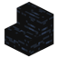 Файл:Luanti main moreblocks:stair obsidian.png