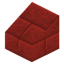 Файл:Luanti main techage:slope red stone brick half raised.png